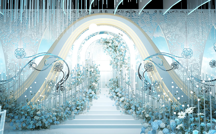 伊吾釡香烙馍村水晶厅效果展示